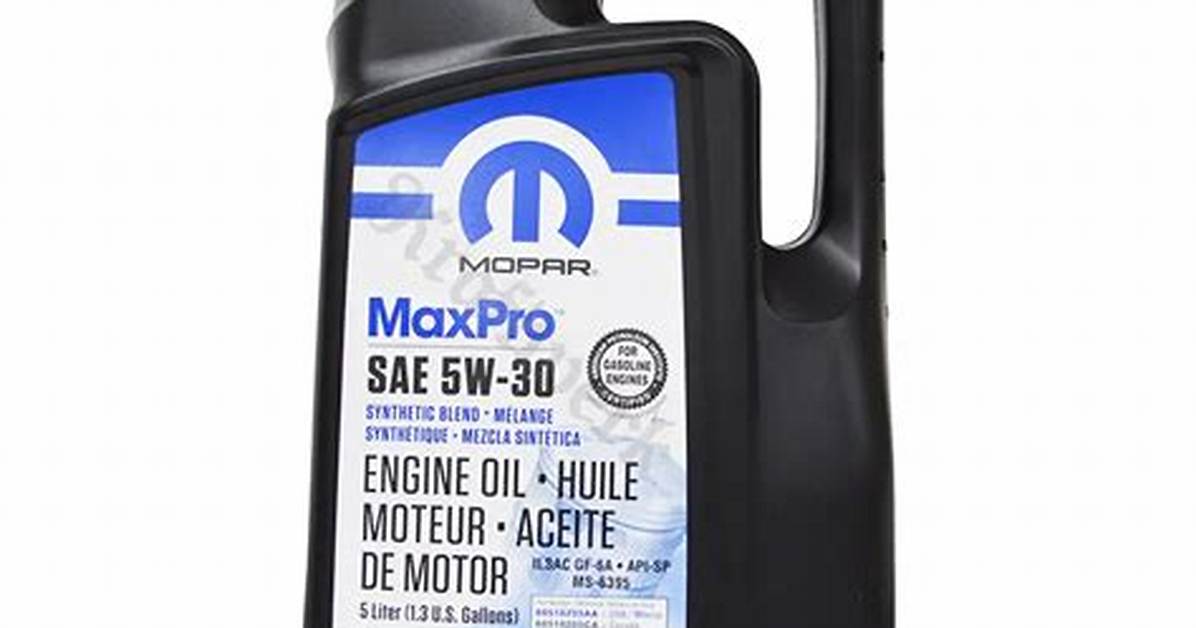 Who Makes Mopar Oil? - Kylon Powell
