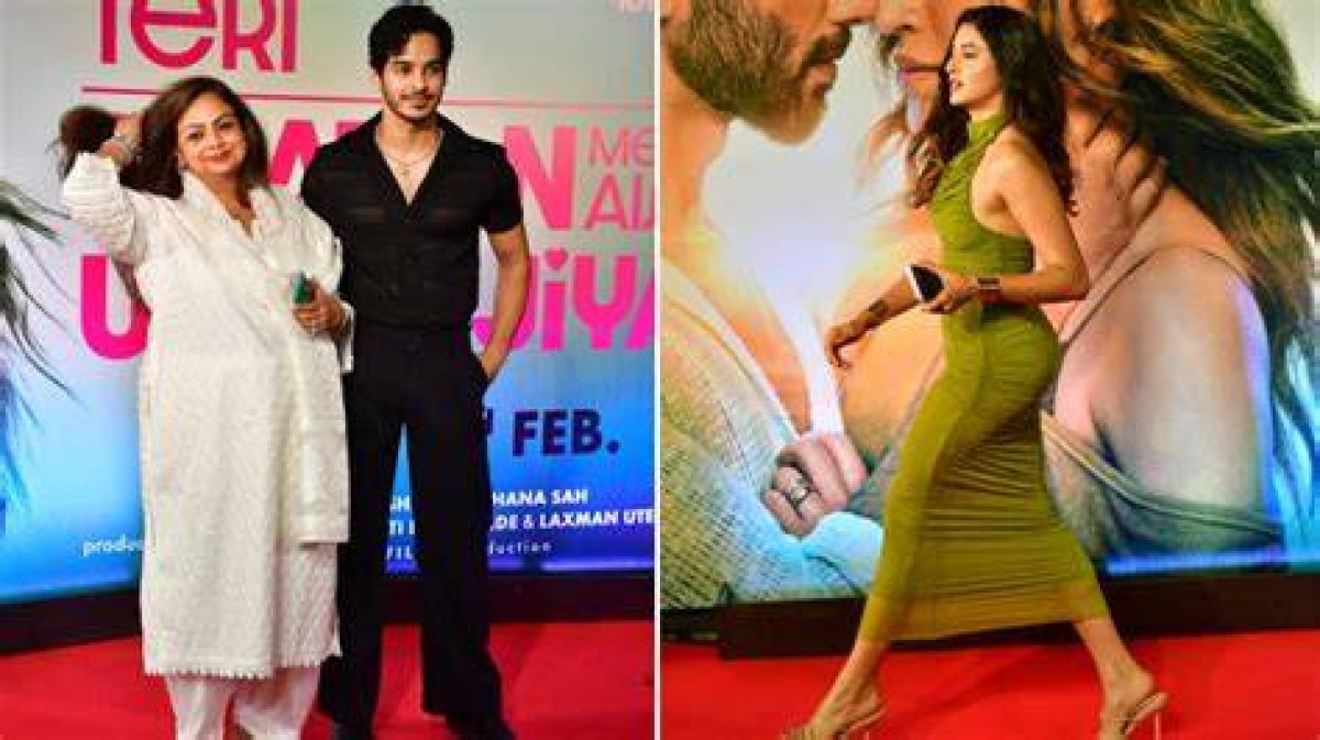 Who Wore What at Tbmauj Screening; from Kriti Sanon, Shahid Kapoor to Janhvi Kapoor