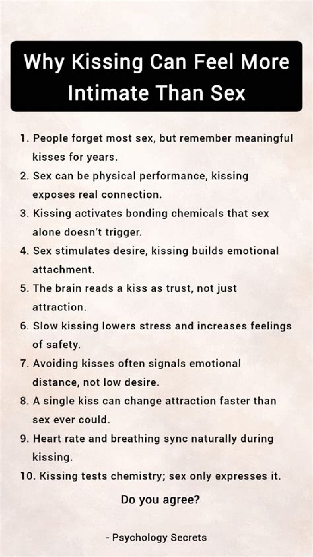 Why Kissing Is More Important Than Sex for Couples