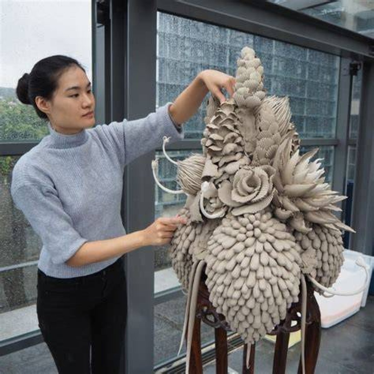 Why These Ephemeral Clay Artworks by Ceramicist Ruth Ju-Shih Li Will Crumble in Front of Your Eyes
