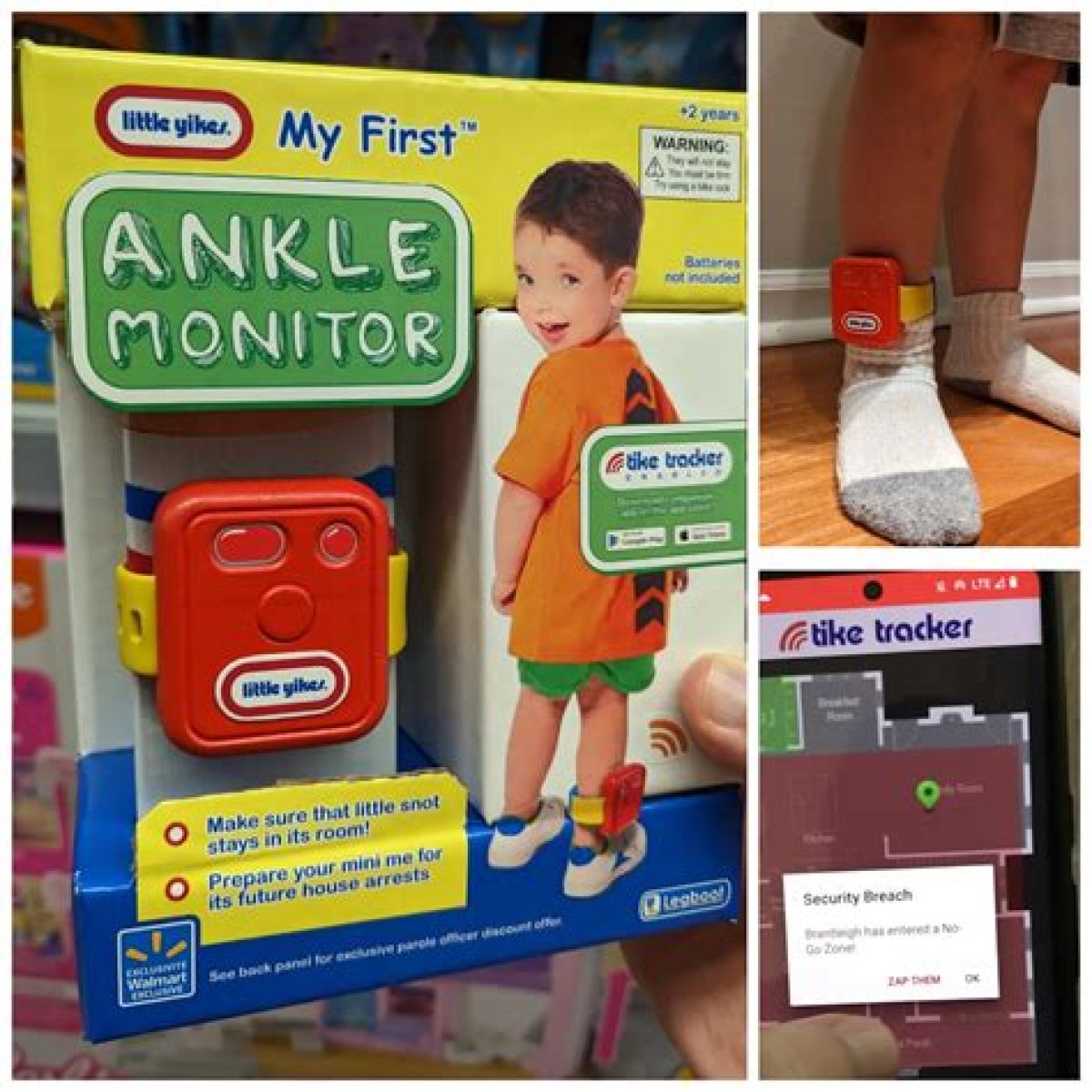 Wild 'My First Ankle Monitor' Toy Has Tiktok in Disbelief