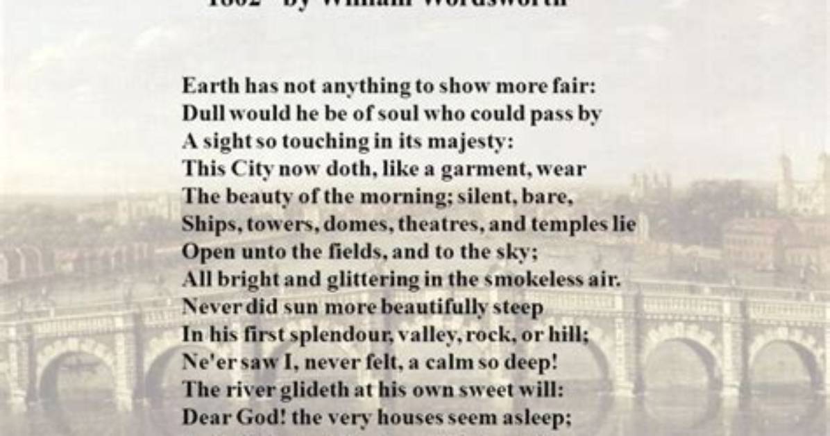 William Wordsworth Composition