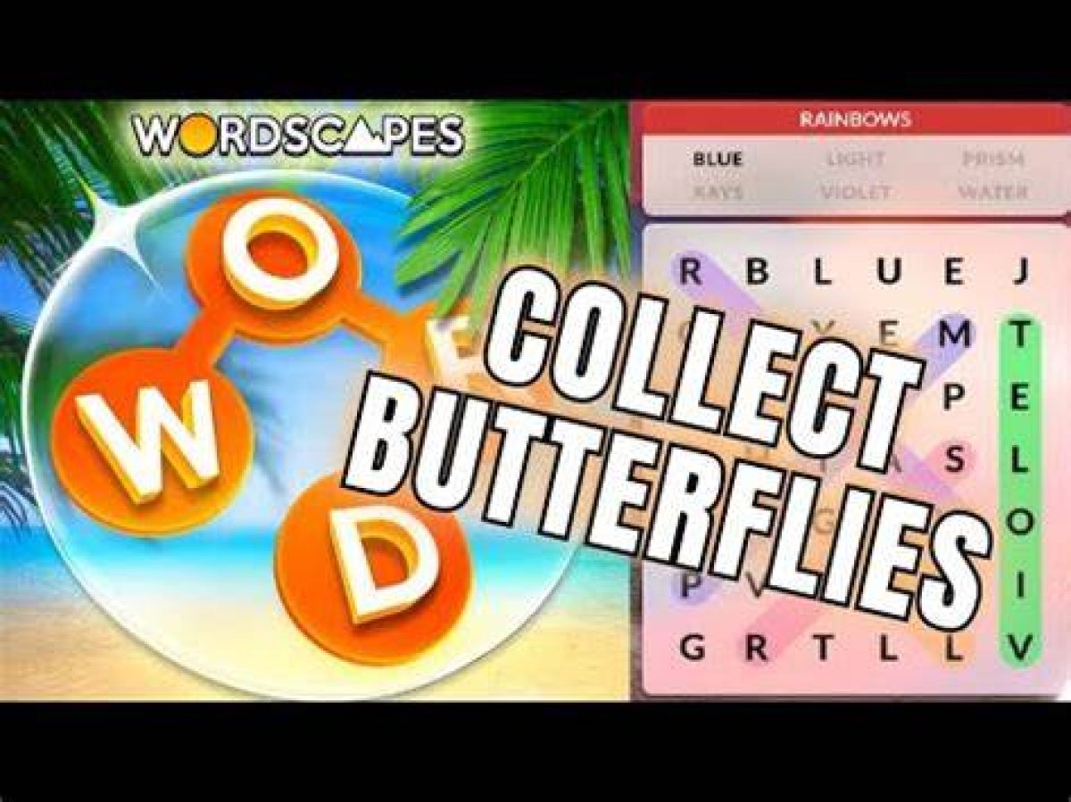 Wordscapes - What Are Butterflies About?
