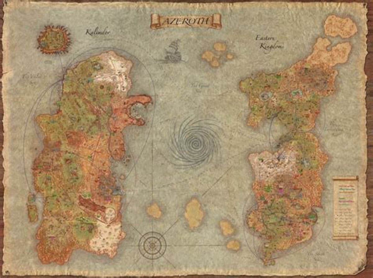 World of Warcraft - Azeroth Map Quiz