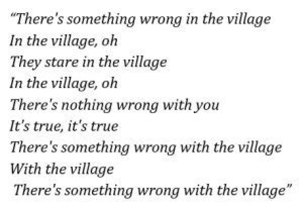 Wrabel’s “The Village” Lyrics Meaning